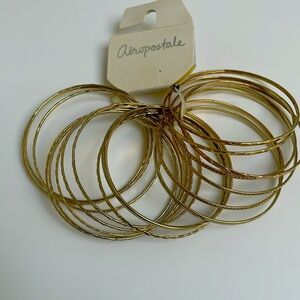 Set of Eighteen Bangles from Aeropostale